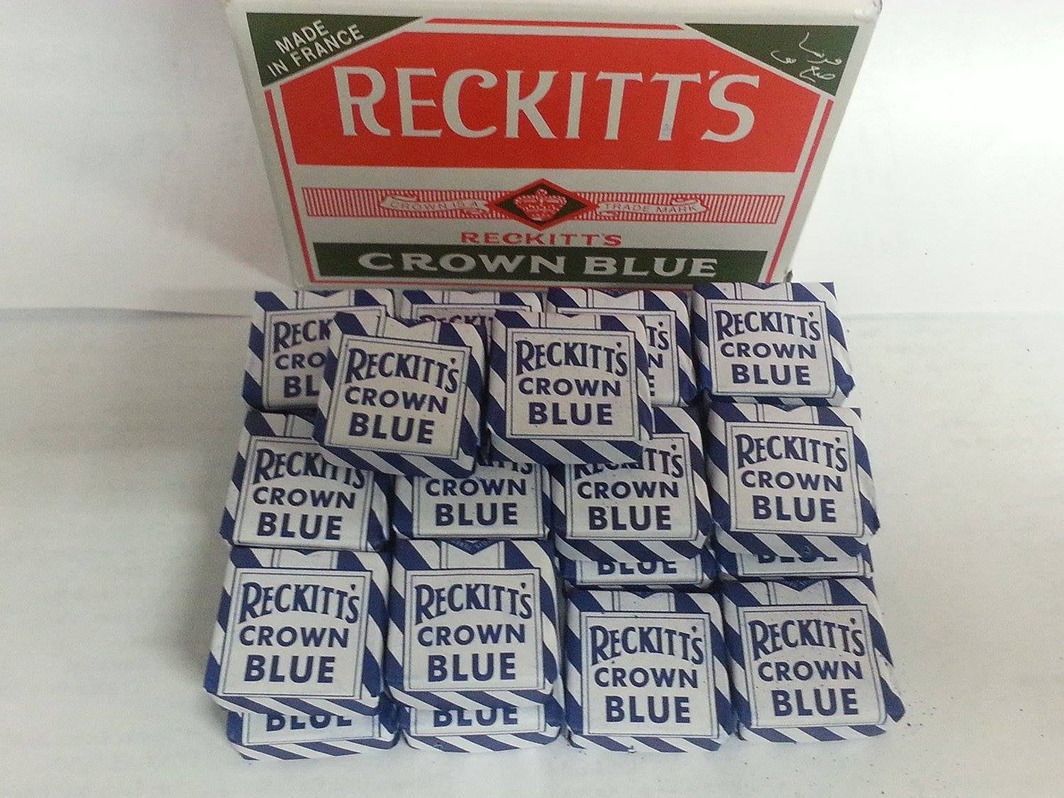 Reckitt's Crown Blue Squares